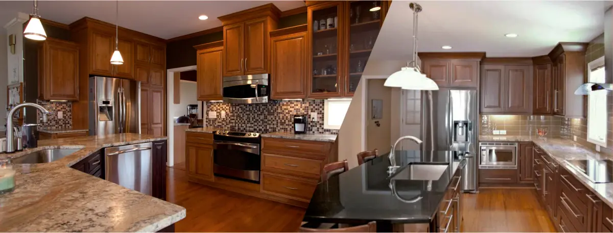 Luxury kitchen and open concept remodel in Portland Oregon by Rubi Construction